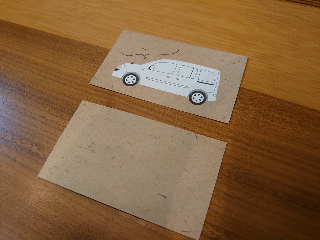 【PH1】デカングーマッチ箱メモカード-フェーズ1-