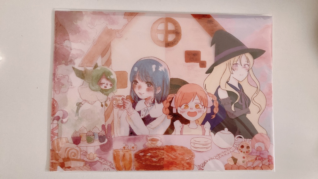 お茶会へようこそ クリアファイル