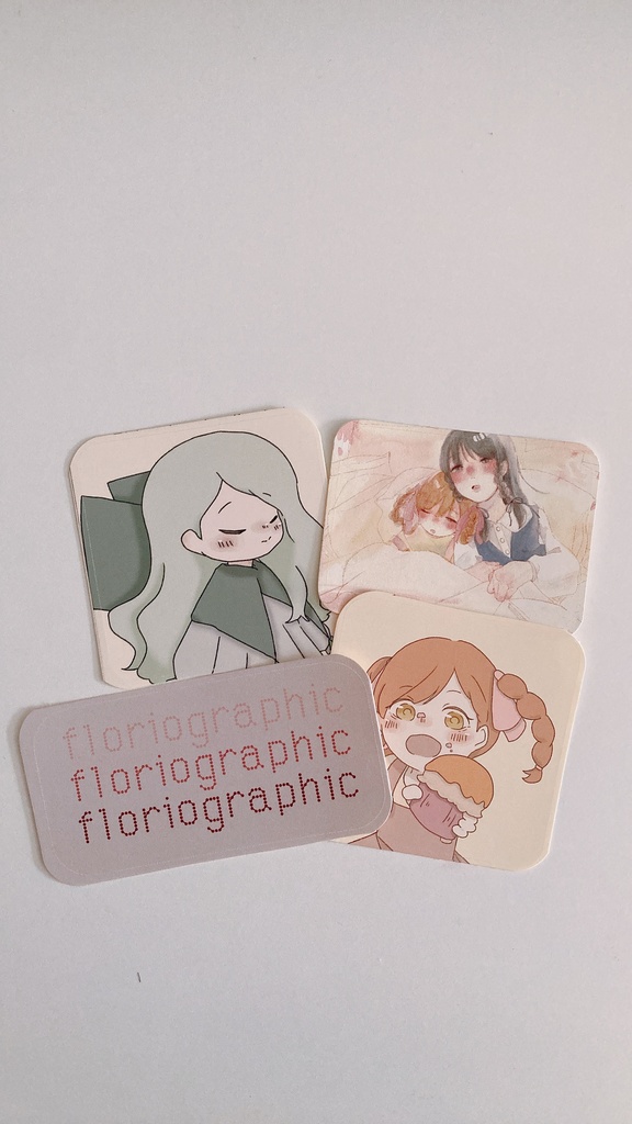 『floriographic』ステッカー