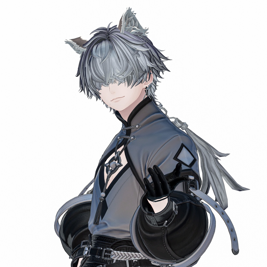 メンズ向けシンプルポーズ