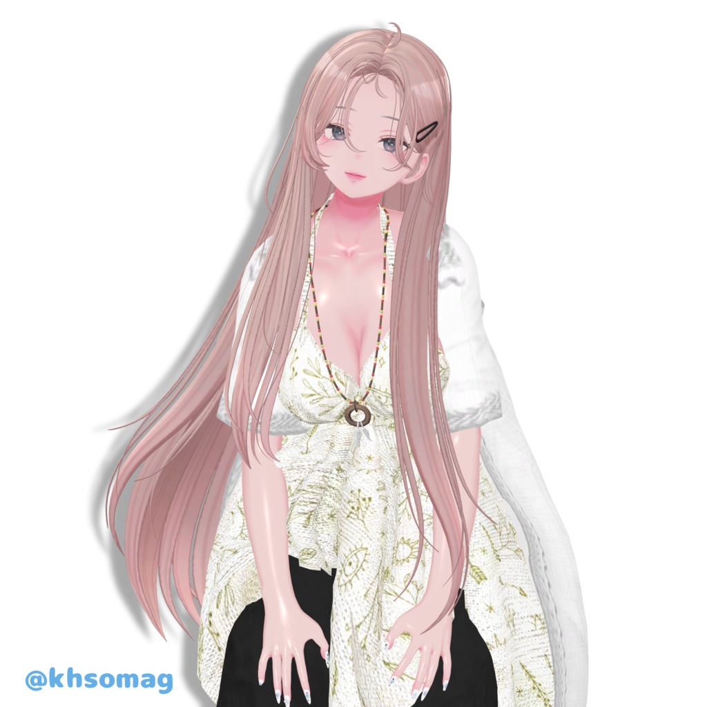 レディース向けシンプルポーズ