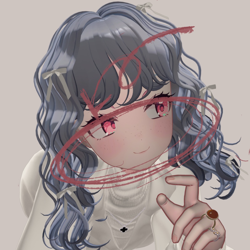 【ヒナミ対応】そばかすメイクテクスチャ