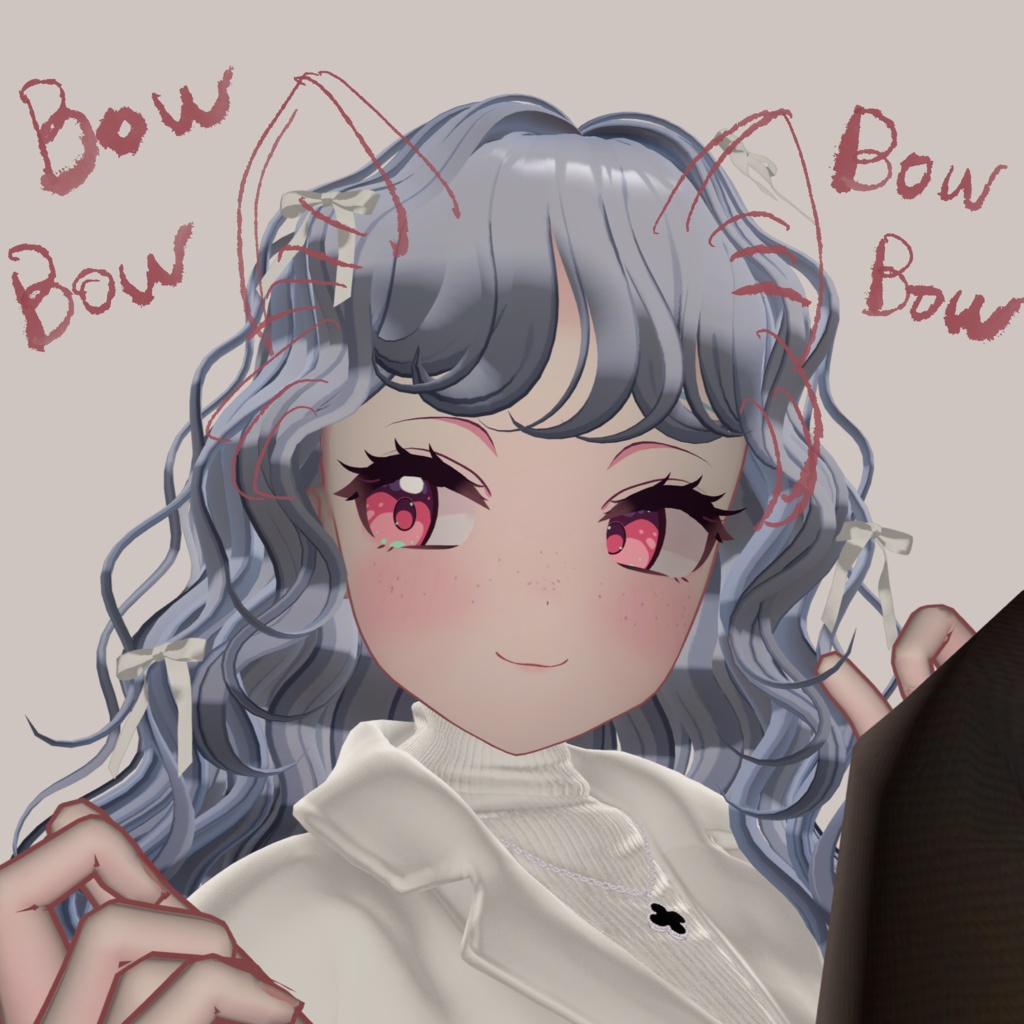 【ヒナミ対応】そばかすメイクテクスチャ