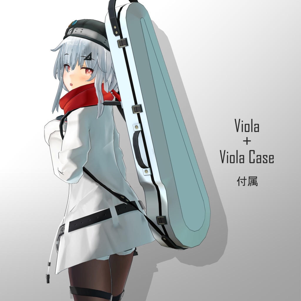 【3Dモデル】Shaclo -Winter-【PhysBones対応】