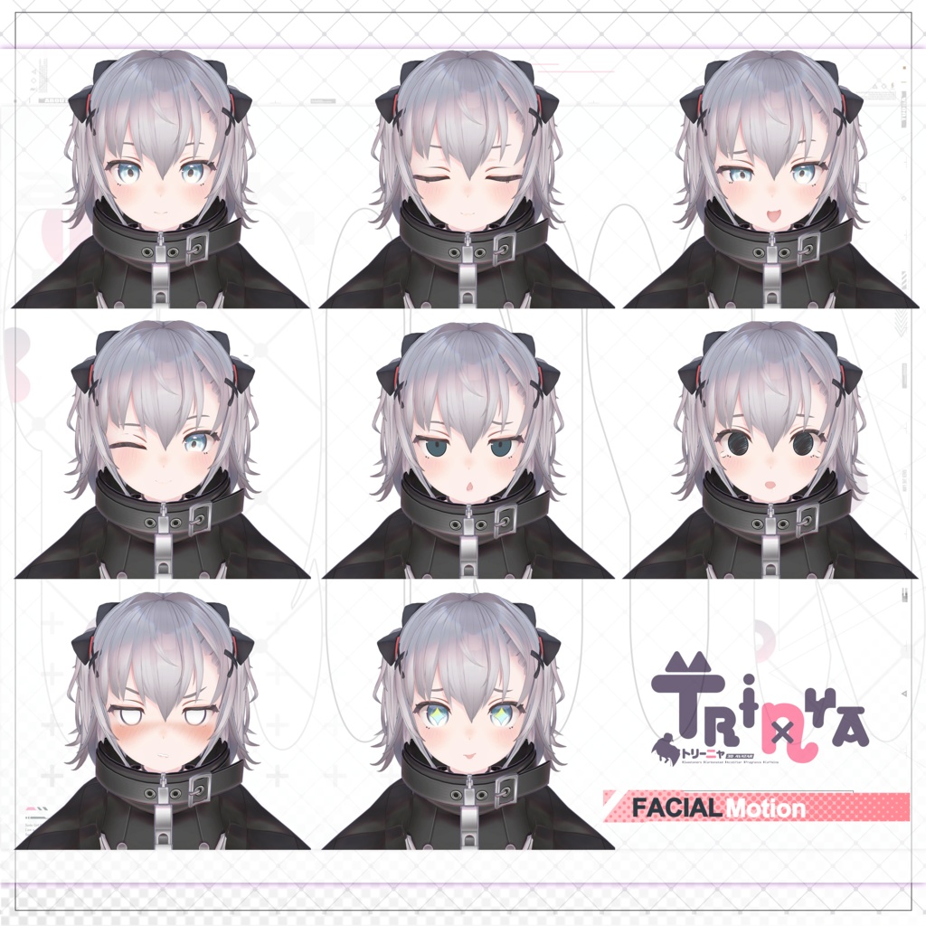 【オリジナル3Dモデル】Trinya -トリーニャ-【JessieJuicebody】