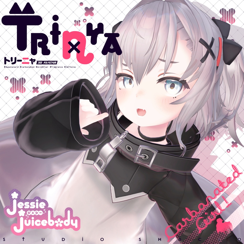 【オリジナル3Dモデル】Trinya -トリーニャ-【JessieJuicebody】