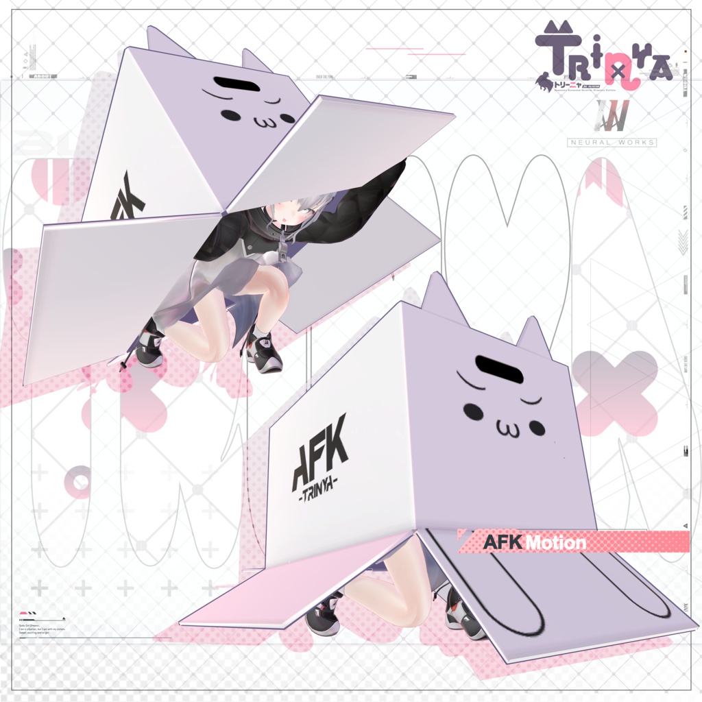 【オリジナル3Dモデル】Trinya -トリーニャ-【JessieJuicebody】