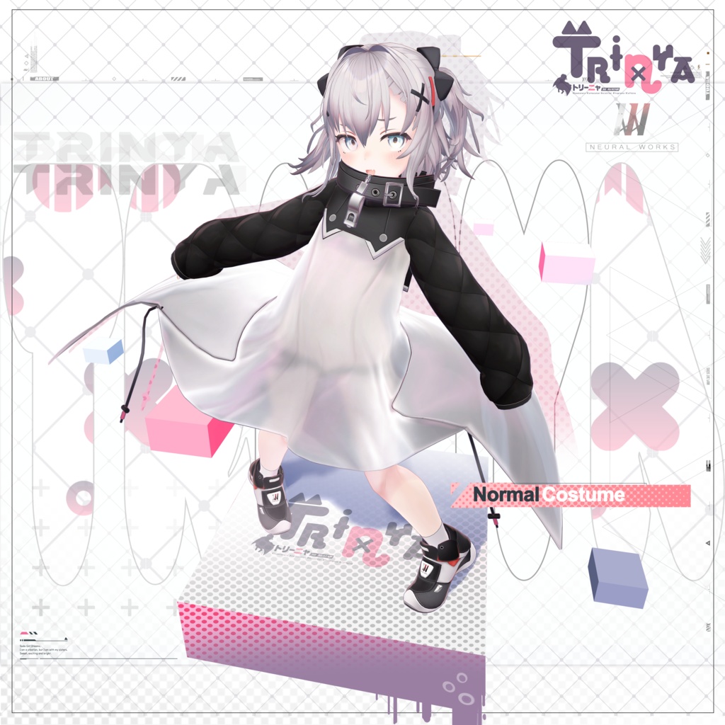 【オリジナル3Dモデル】Trinya -トリーニャ-【JessieJuicebody】