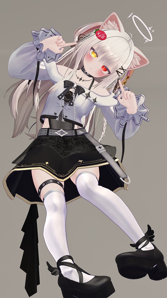 【3D衣装】オフショルスイートスタイル- Off Shoulder Sweet Style-【5アバター対応】