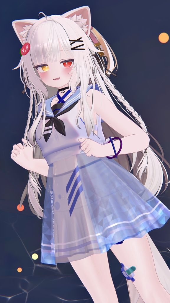 【3D衣装】マリンシースルースカート - Marine See Through Skirt-【6アバター対応】