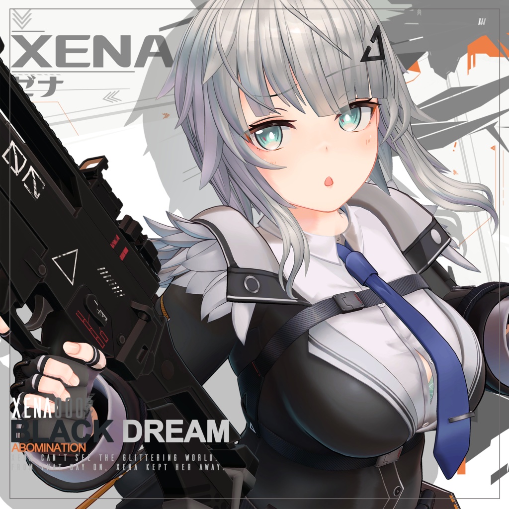 【3Dモデル】Xena -ゼナ-【PhysBones対応】