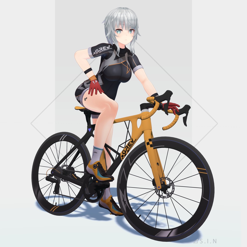 【3Dモデル】Xena -ゼナ-【PhysBones対応】