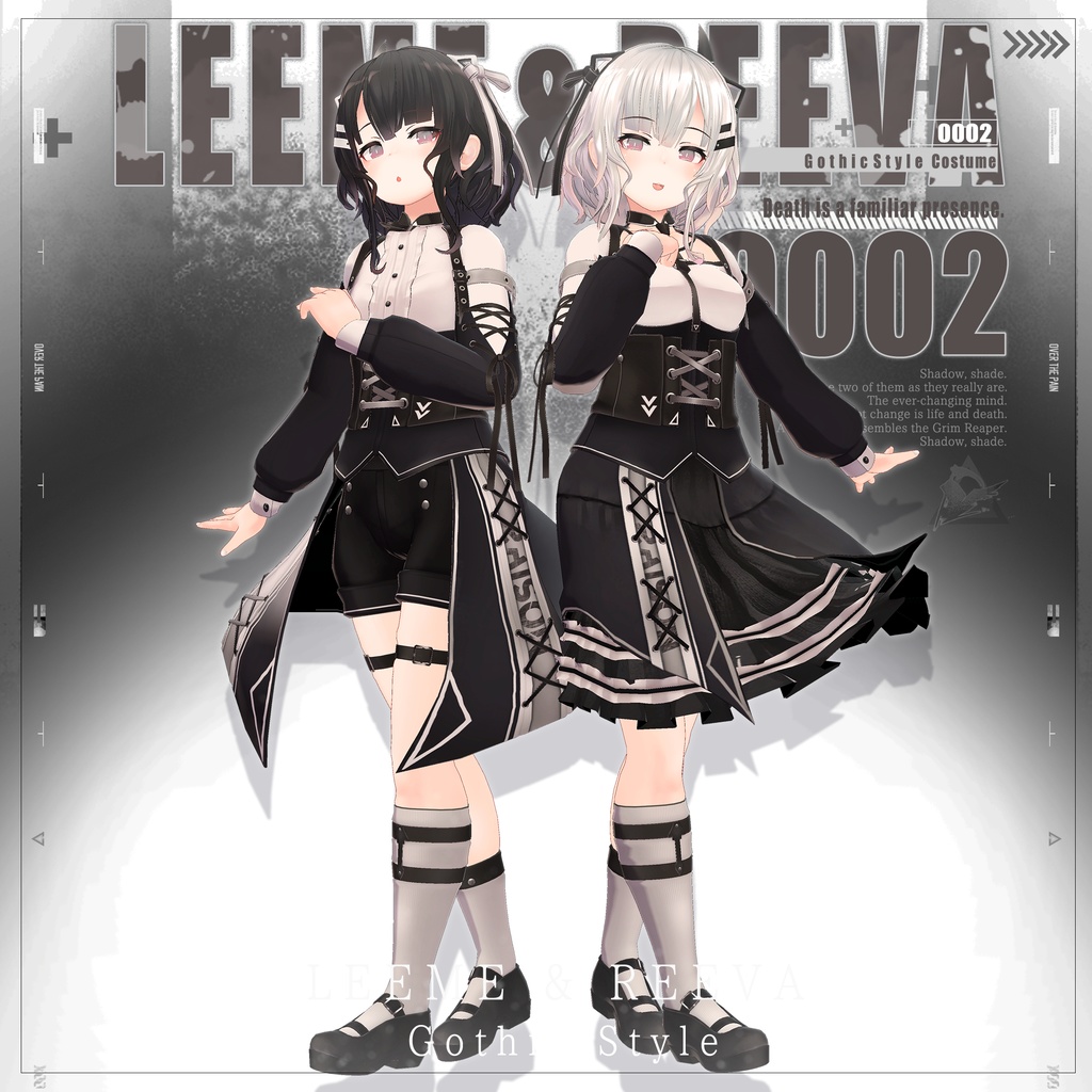 【3D衣装】Leeme & Reeva - GothicStyle -