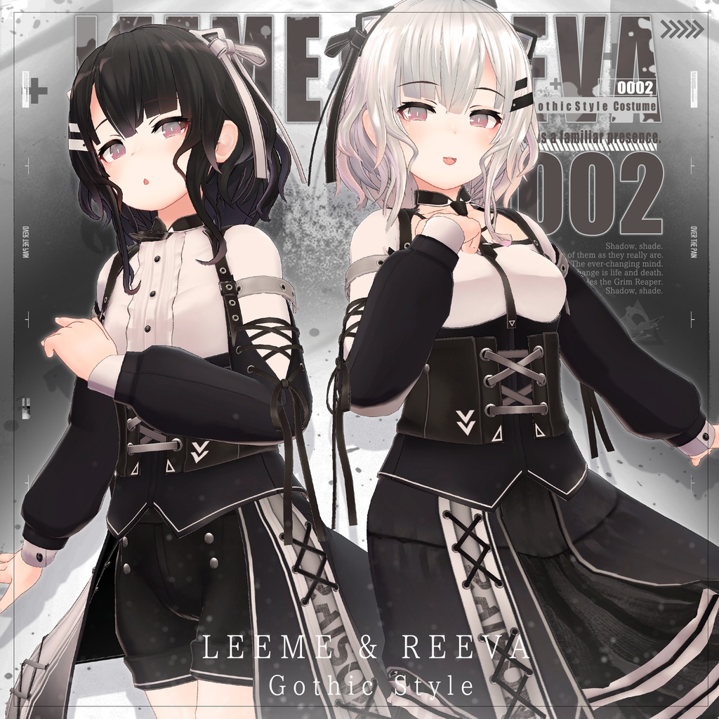 【3D衣装】Leeme & Reeva - GothicStyle -
