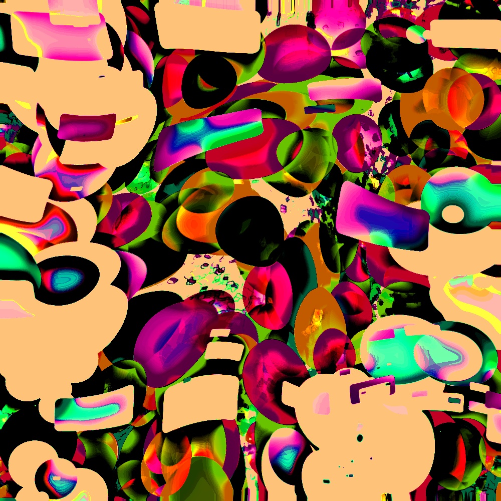 自作の絵「トロピカル」