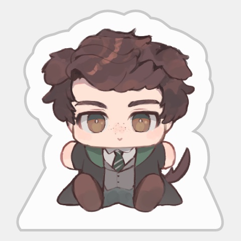 ぽてぽてちびいぬセバスチャン　ミニアクスタ