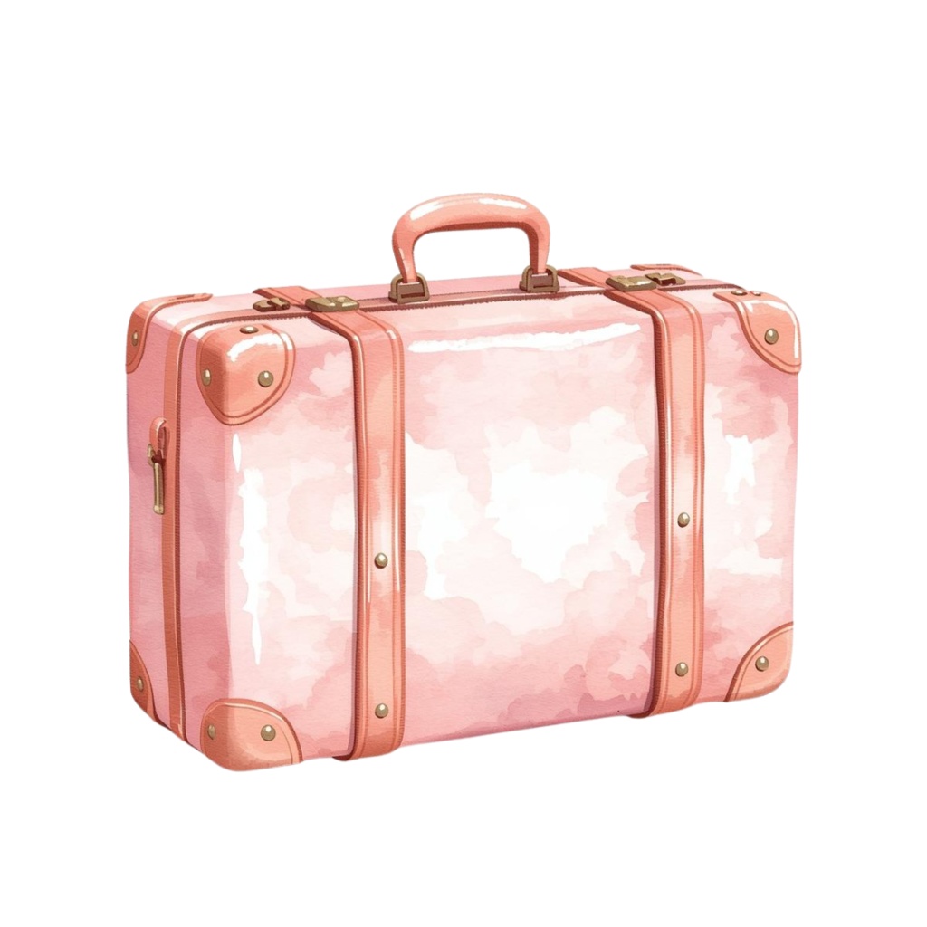 【旅行シリーズ】水彩アンティーク風 / クリップアート12点 / PNG背景透過