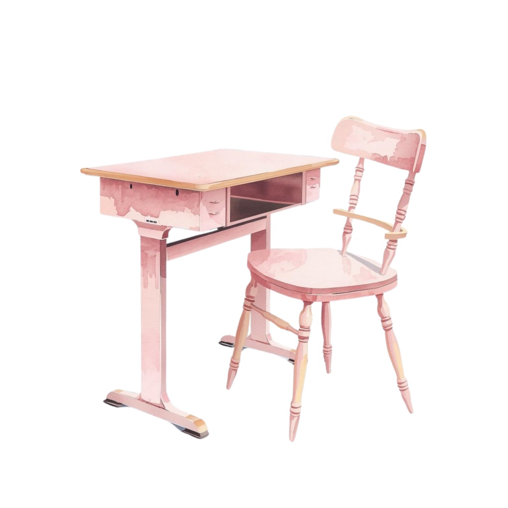 【学校シリーズ】水彩アンティーク / クリップアート12点 / PNG背景透過