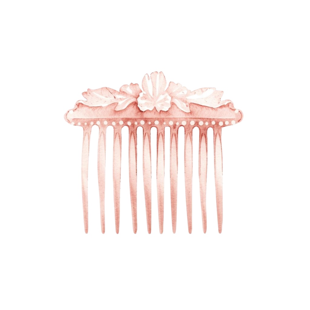 【コスメ&ビューティーシリーズ 】水彩アンティーク / クリップアート12点 / PNG背景透過