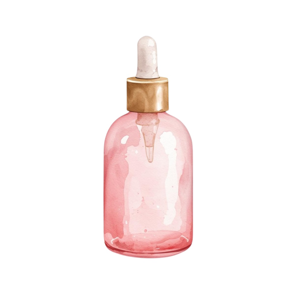 【コスメ&ビューティーシリーズ 】水彩アンティーク / クリップアート12点 / PNG背景透過