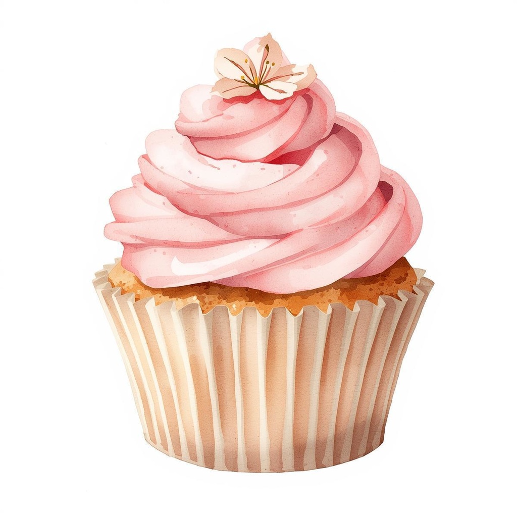 【フード&カフェシリーズ】水彩アンティーク / クリップアート12点 / PNG背景透過