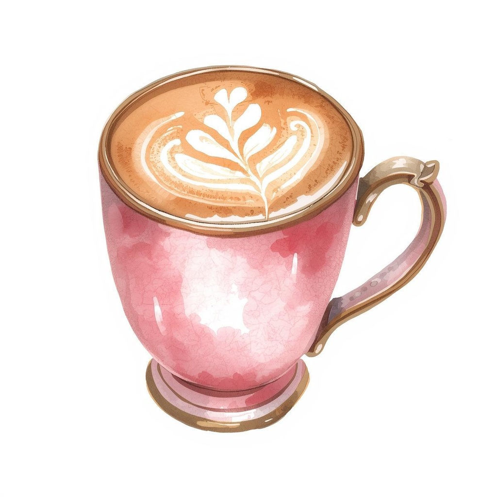 【フード&カフェシリーズ】水彩アンティーク / クリップアート12点 / PNG背景透過