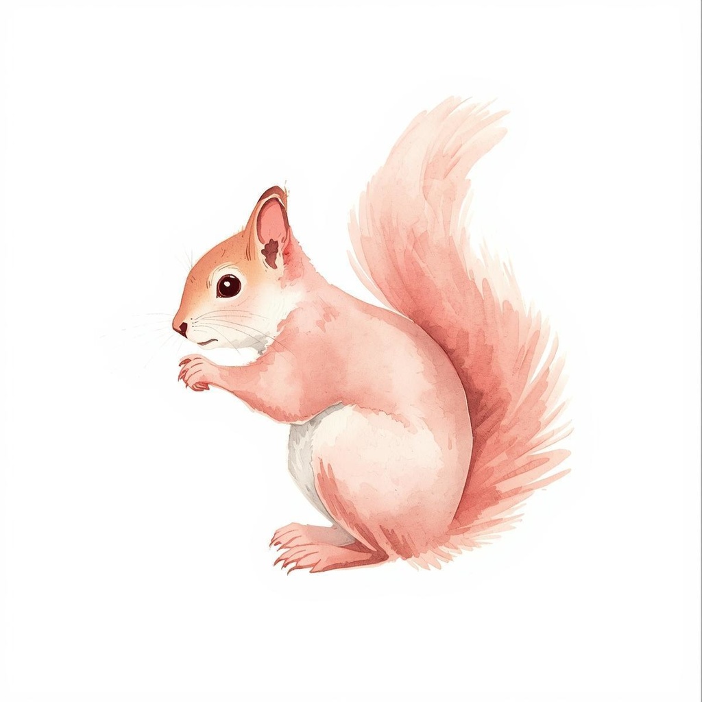 【ペット&アニマルシリーズ】水彩アンティーク / クリップアート12点 / PNG背景透過