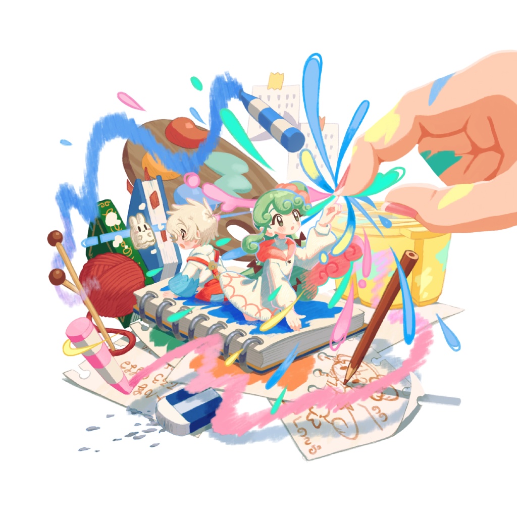 オリジナルアクリルブロック