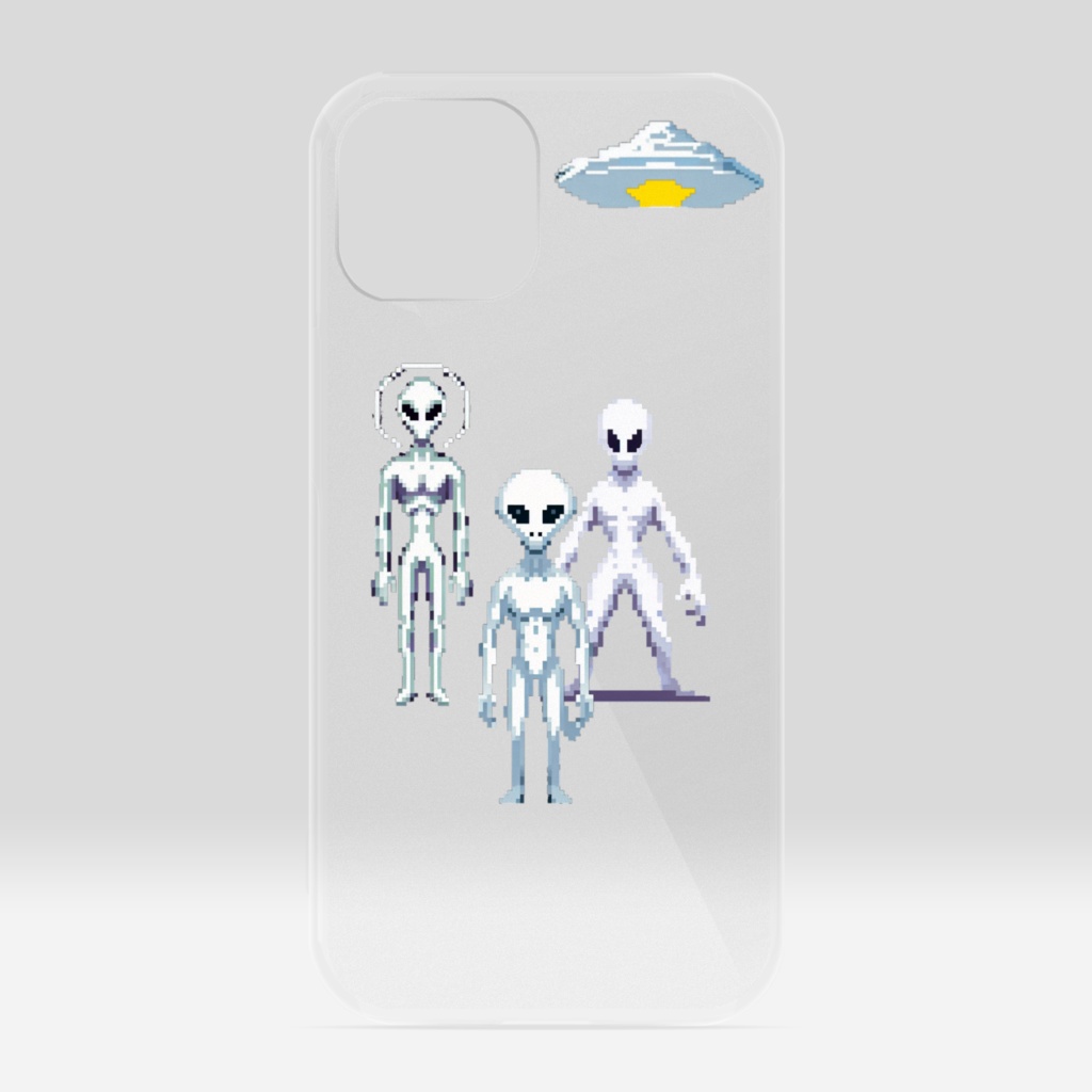 UFO未確認生物3体 (iPhone13)