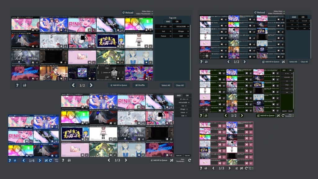 【ビルド不要!スプシで管理できるサムネ付きプレイリスト】DynamicThumbnailPlaylist