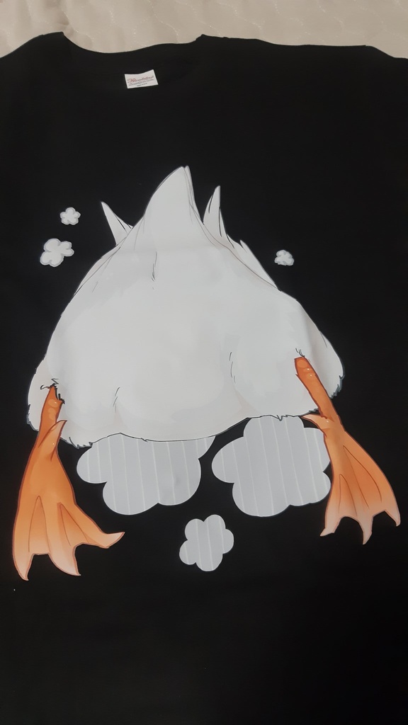 ガチョウ尻Tシャツ