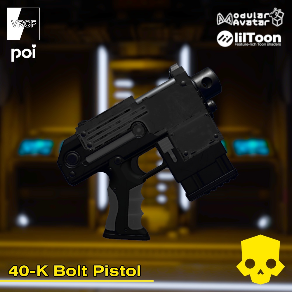 [Helldivers 2] 40-K Bolt Pistol
