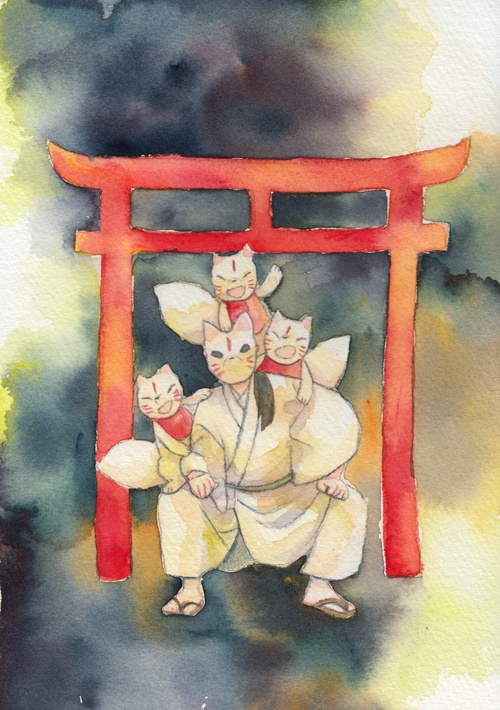 ポストカード こんざいる Zoe Booth