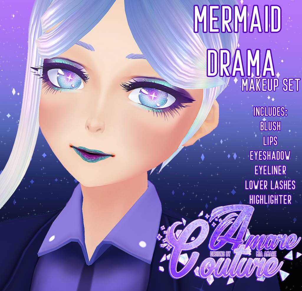 [AC] MERMAID DRAMA MAKEUP SET