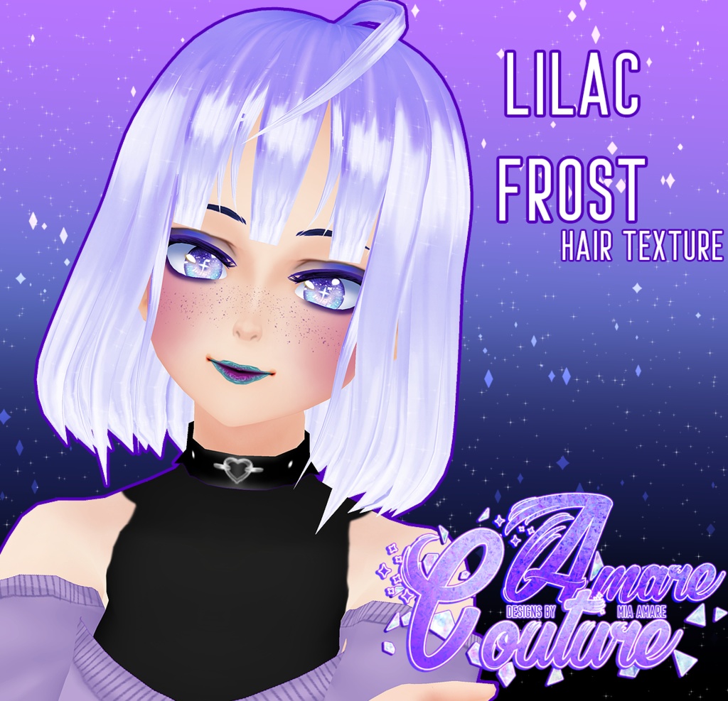 [AC] LILAC FROST HAIR TEXTURE