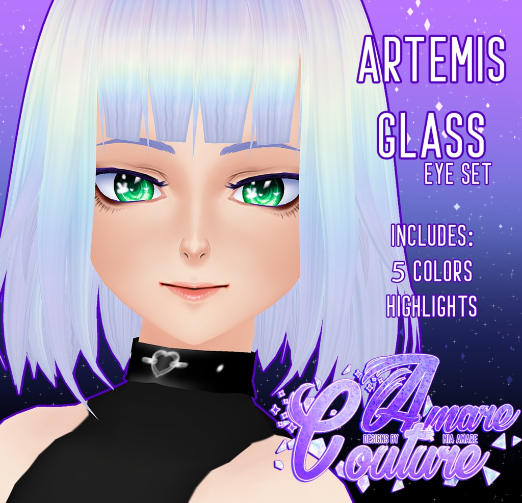 [AC] ARTEMIS GLASS EYE SET (SET B)