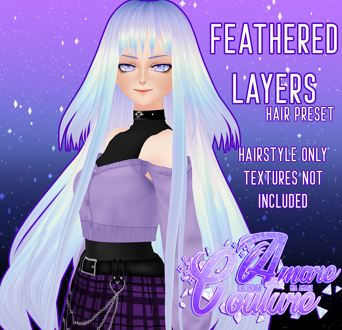 [AC] FEATHERED LAYERS HAIR PRESET