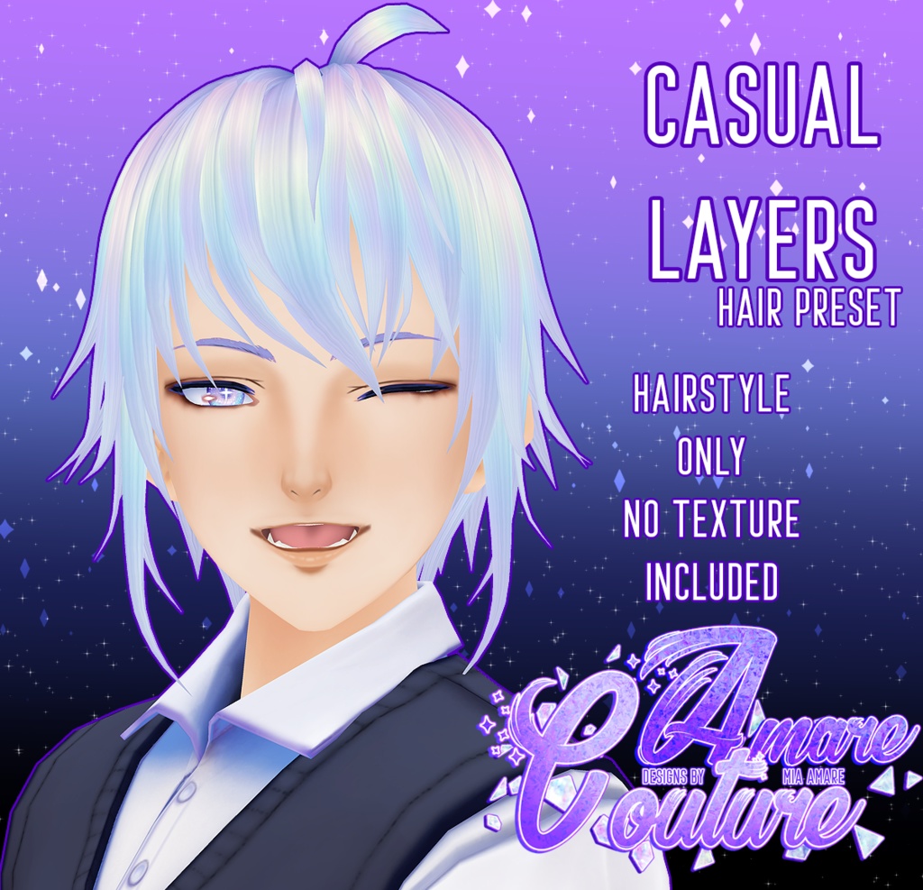 [AC] CASUAL LAYERS HAIR PRESET