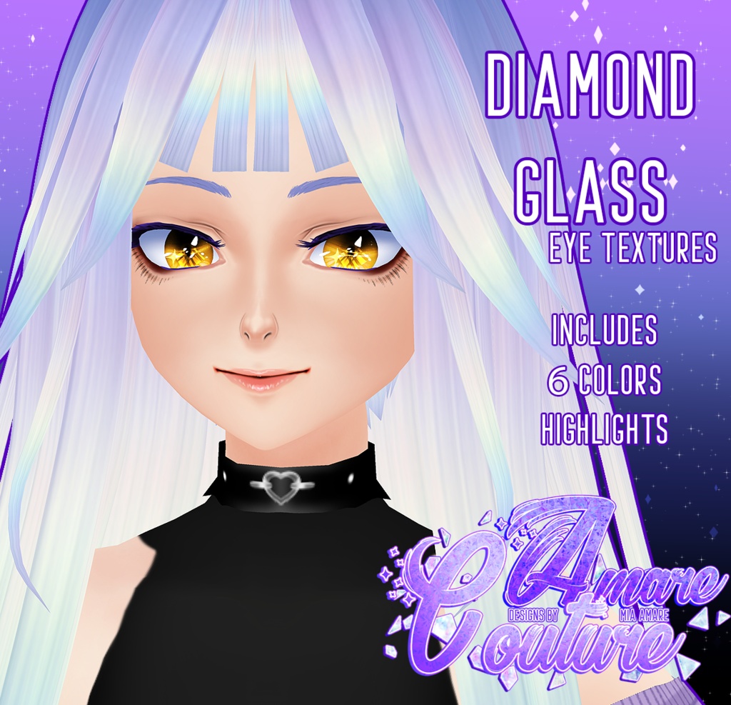 [AC] DIAMOND GLASS EYE SET (SET A)