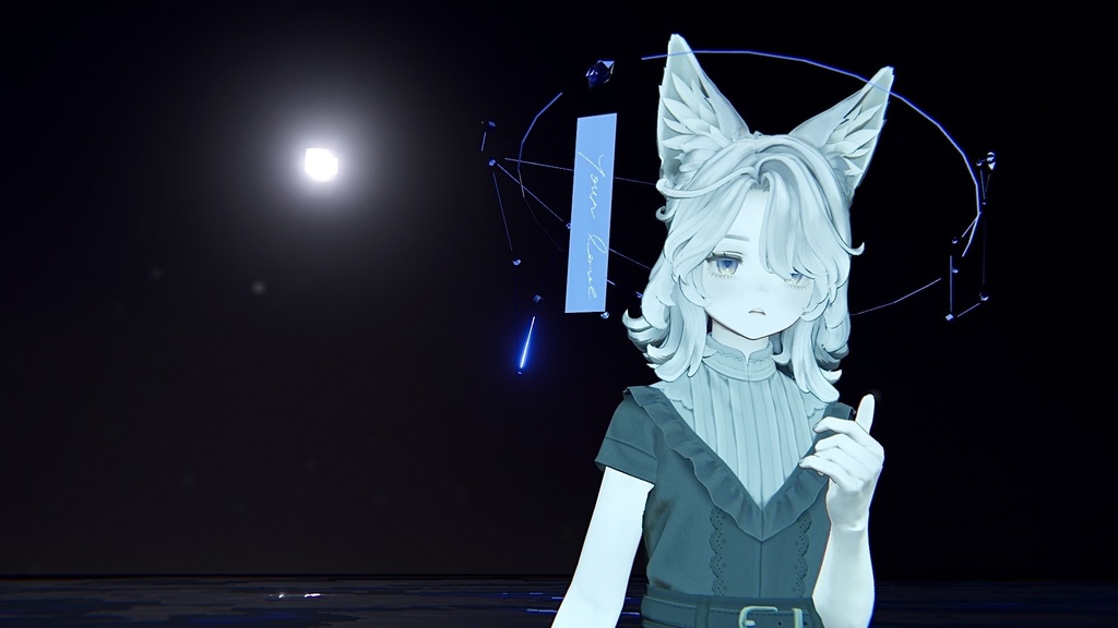 【 無料/Free 】硝子の星とねがいごと(ヘイロー)