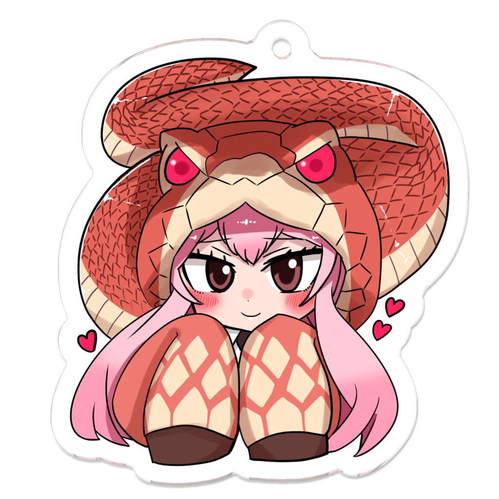【けものフレンズ】寝そべりタイパンちゃんアクリルキーホルダー【けもフレ】