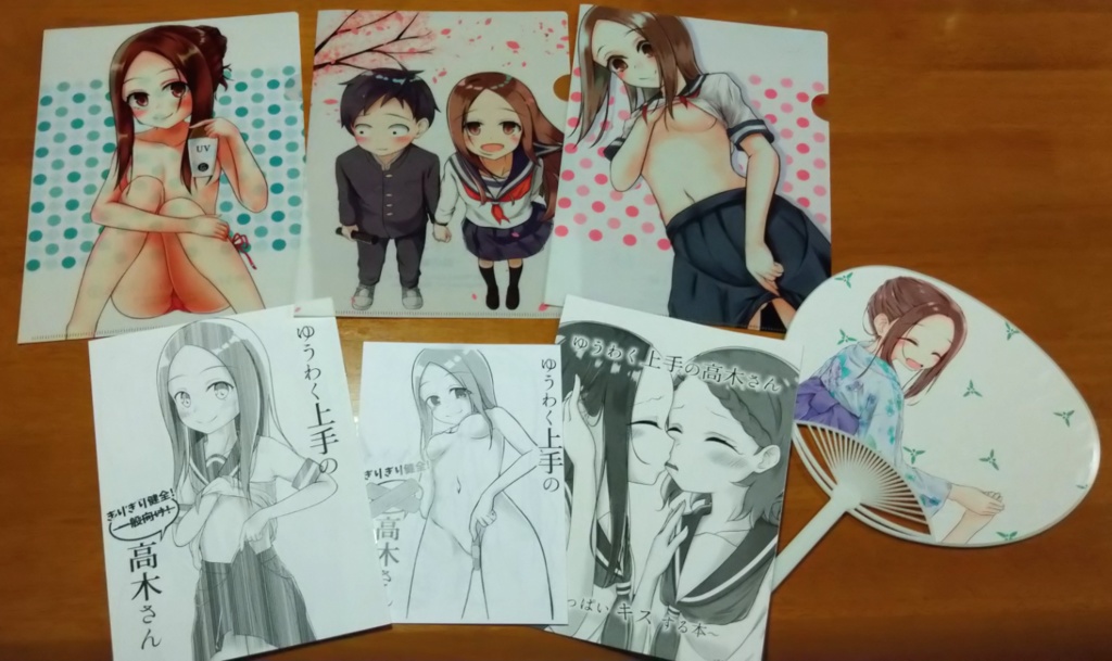 ゆうわく上手の高木さん~会場セット頒布グッズの全て~