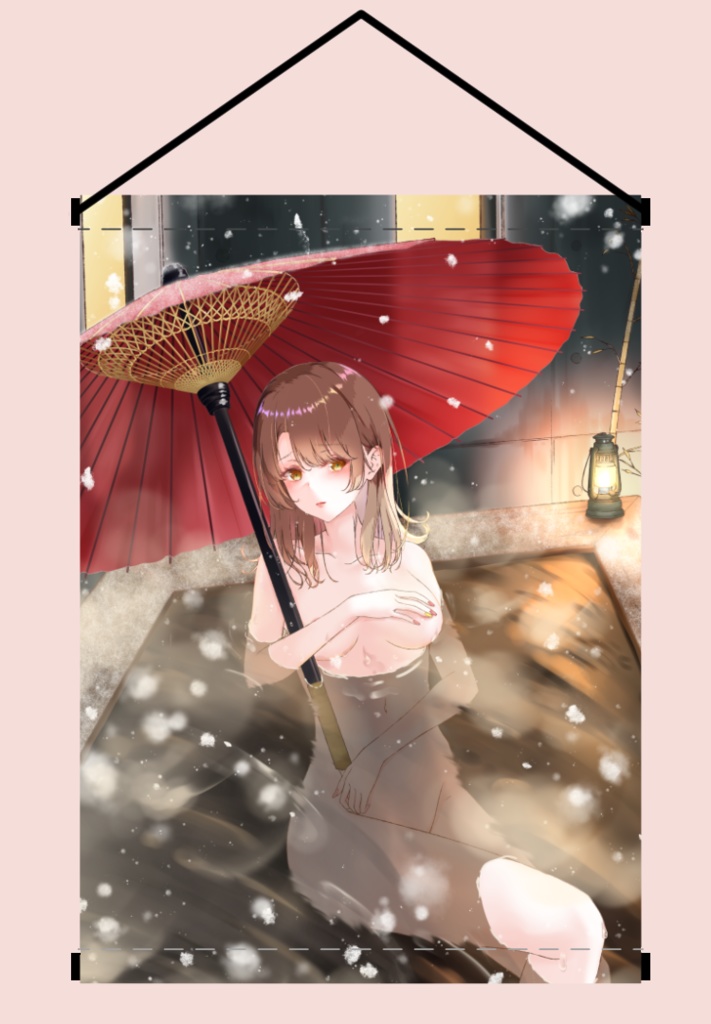 『いろはすと。』タペストリー(縦B2Wスウェード)