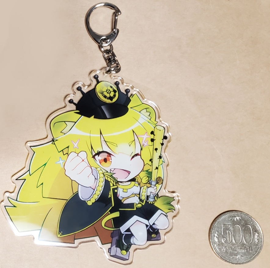 アクリルキーホルダー【ジンジャー】