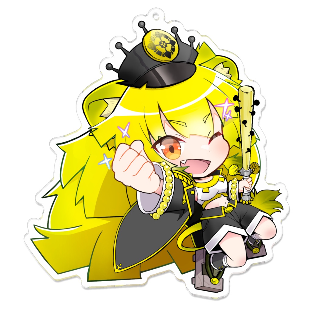 アクリルキーホルダー【ジンジャー】