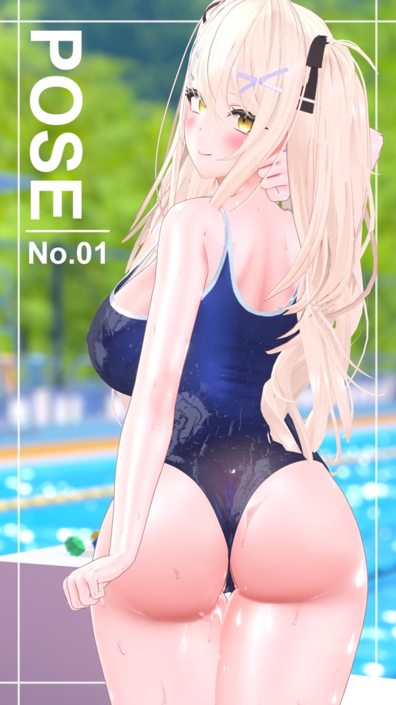 【無料版あり】Unity撮影向けポーズ集【全30種】