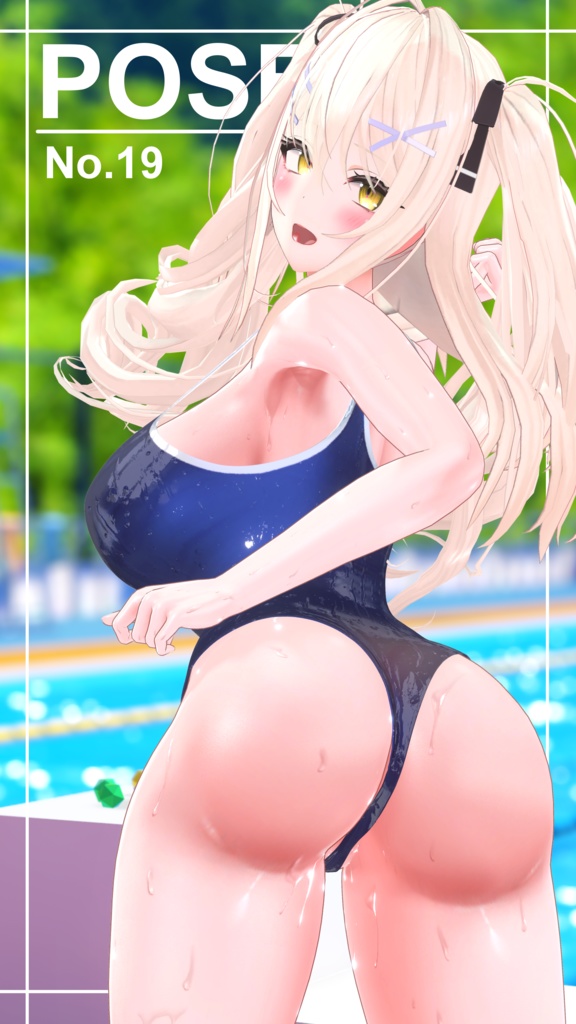 【無料版あり】Unity撮影向けポーズ集【全30種】