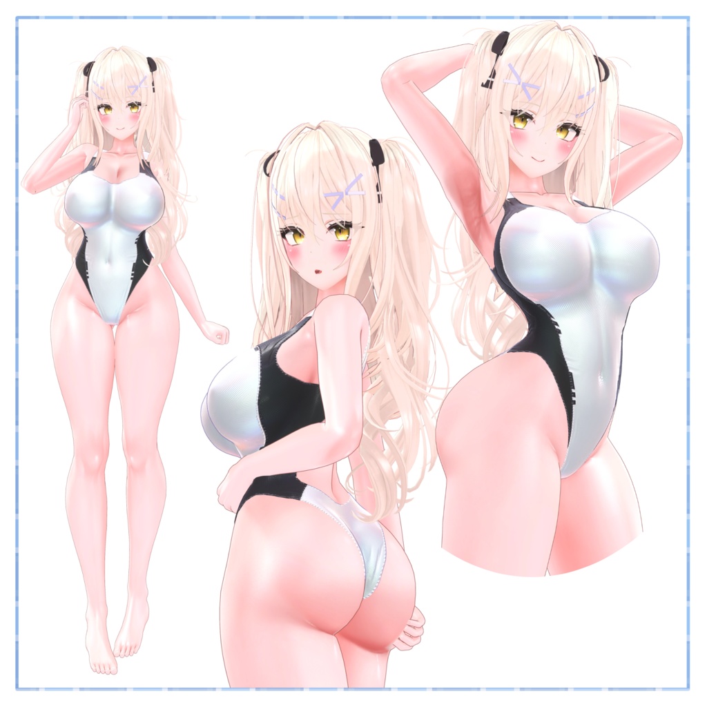【無料】魅せる!撮影用ポーズ集(13ポーズ収録)【APL対応済】