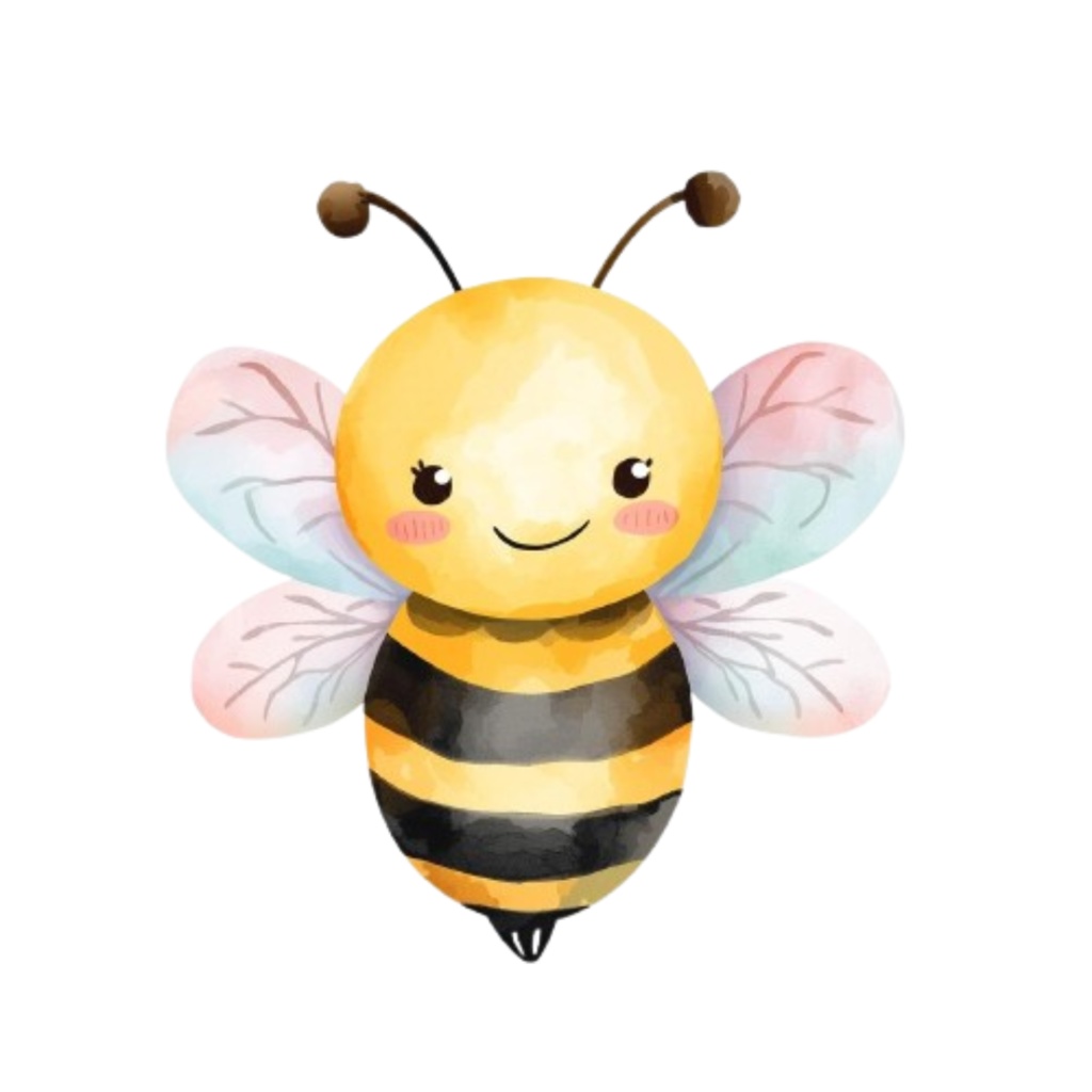 【虹色の昆虫シリーズ|水彩アンティーク風クリップアート全12種|PNG形式】