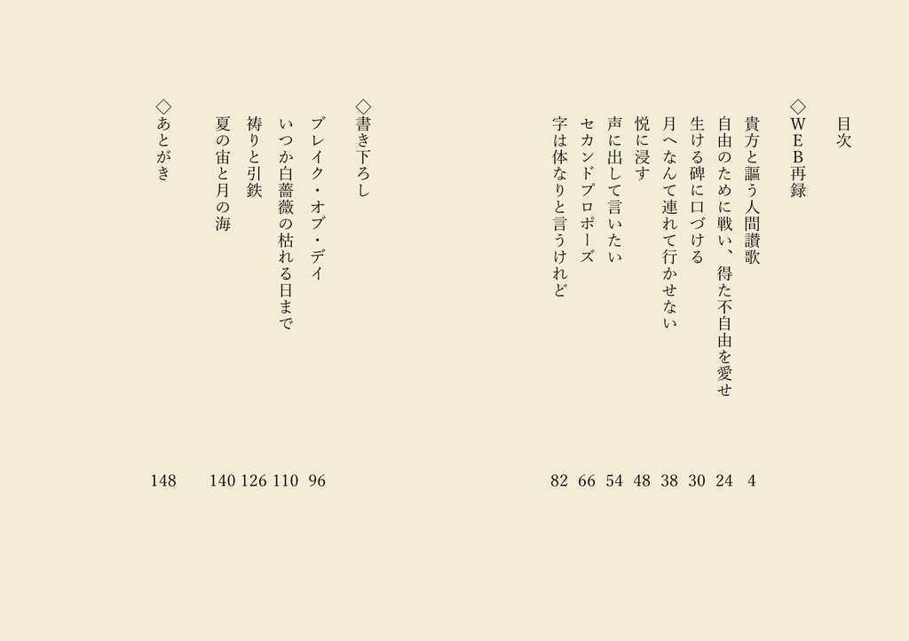【シャリエグ】自由のために戦い、得た不自由を愛せ【短編集】